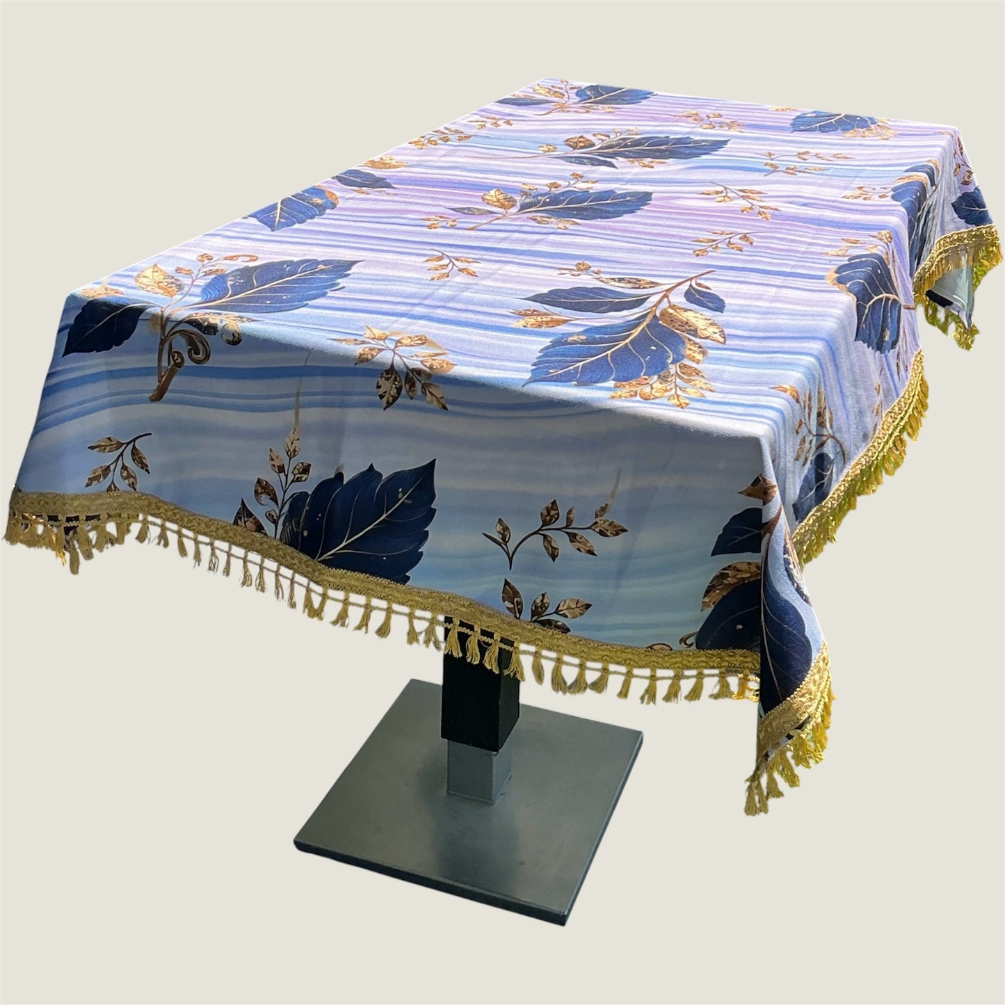 Lavender & Gold Leaf Tablecloth